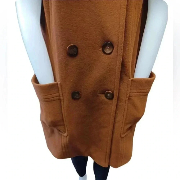 Marks & Spencer Wool Cashmere Blend Car Coat Size 16UK/12US - Picture 5 of 14